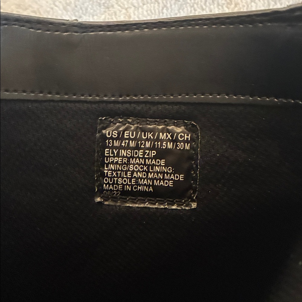 Kenneth Cole Reaction Black Men's Boots - Picture 3 of 4